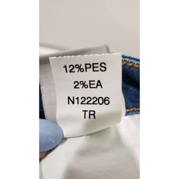 Mavi Jeans Sample New Fit Denim, Split Hem, Blue Medium Wash Size 27 /33 NWT - Picture 7 of 9